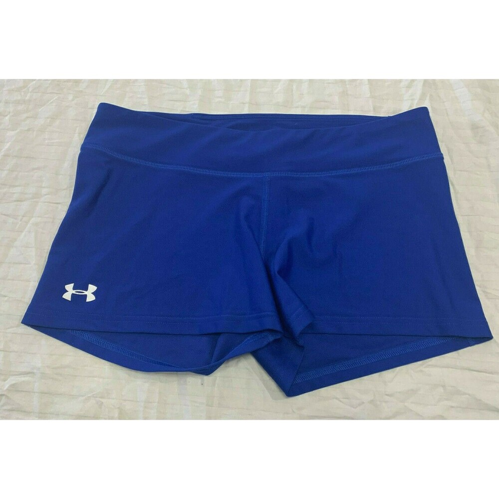 UNDER ARMOUR WOMENS ATHLETIC PULL ON YOGA SHORTS WAIST 33 IN,